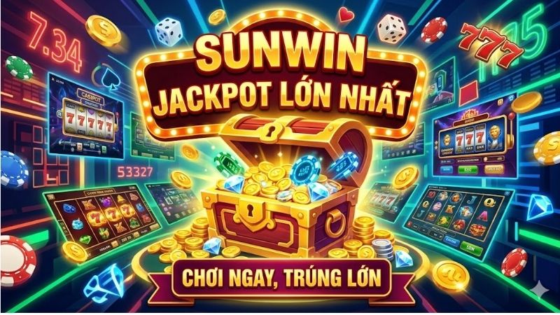 Jackpot nổ hũ lớn nhất tại Sunwin